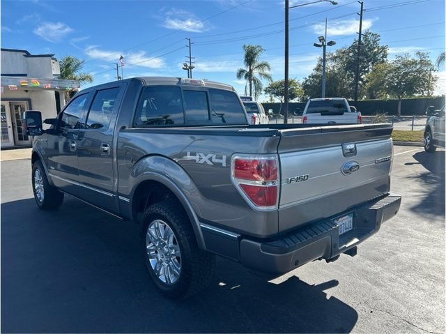 2013 Ford F-150 PLATINUM 4X4 ECOBOOST SUN ROOF BACK UP CAM CLEAN