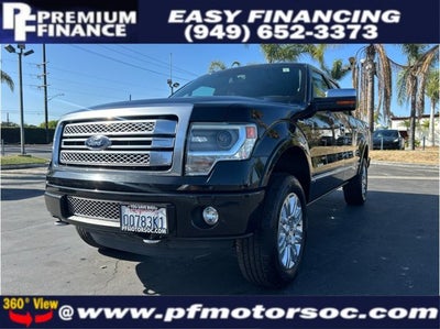2013 Ford F-150 PLATINUM 4X4 NAV BACK UP CAM ECOBOOST CLEAN
