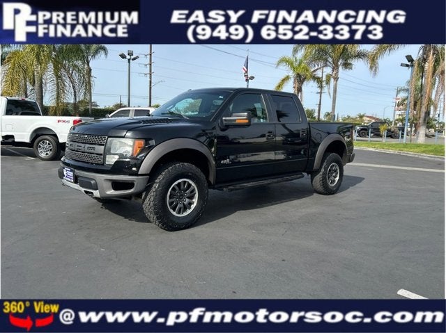 2011 Ford F-150 RAPTOR 4X4 6.2L BACK UP CAM 1 OWNER CLEAN