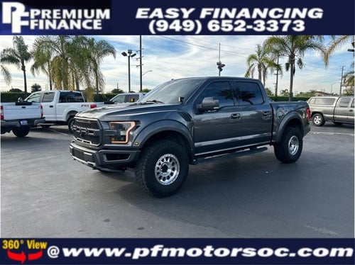 2017 Ford F-150 RAPTOR 4X4 NAV BACK UP CAM CLEAN