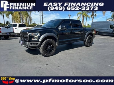 2017 Ford F-150 RAPTOR 4X4 NAV BACK UP CAM CLEAN