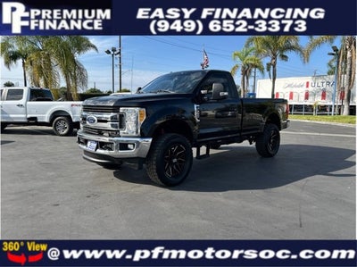 2017 Ford Super Duty F-350 SRW XLT LONG BED 4X4 FX4 6.2L GAS CLEAN