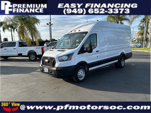 2022 Ford Transit Cargo Van 350 EXTENDED HIGH ROOF DUALLY BACK UP CAM 1 OWNER
