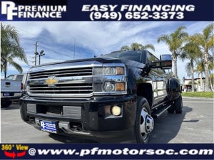 2015 Chevrolet Silverado 3500HD Built After Aug 14 High Country DUALLY 4X4 DIESEL BACK UP CAM NAV
