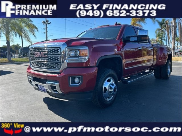 2018 GMC Sierra 3500HD DENALI DUALLY 4X4 DIESEL NAV BACK UP CAM CLEAN R