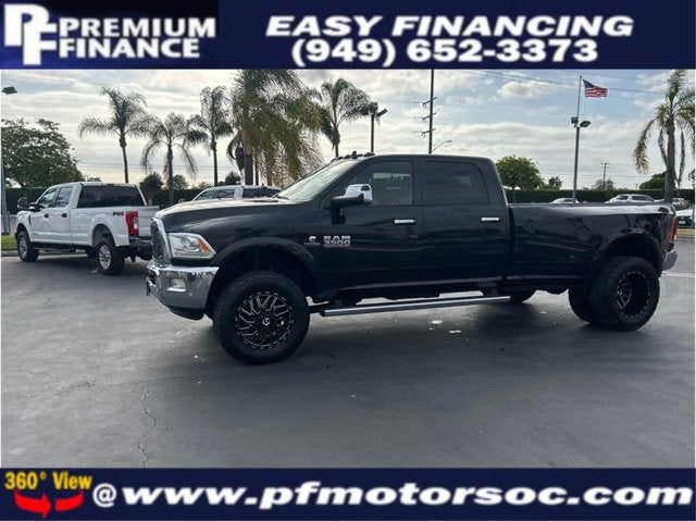 2016 RAM 3500 LARAMIE DUALLY 4X4 DIESEL NAV BACK UP CAM CLEAN