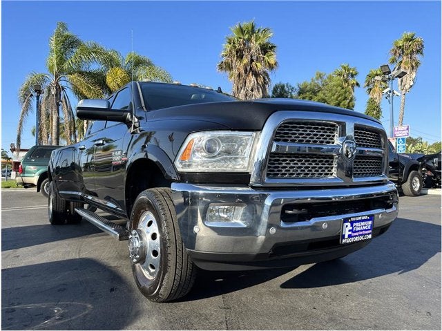 2016 RAM 3500 LARAMIE DUALLY 4X4 DIESEL NAV BACK UP CAM CLEAN