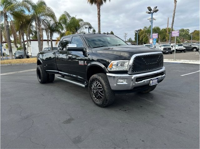 2016 RAM 3500 LARAMIE DUALLY 4X4 DIESEL NAV BACK UP CAM CLEAN