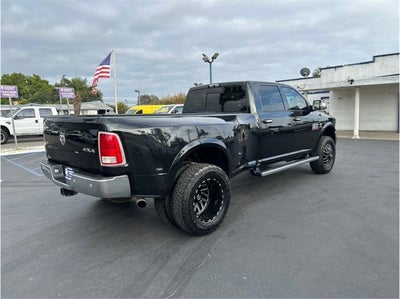 2016 RAM 3500 LARAMIE DUALLY 4X4 DIESEL NAV BACK UP CAM CLEAN