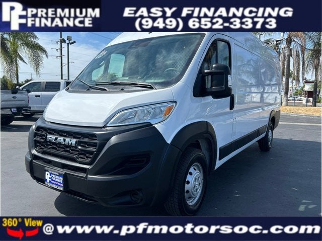 2023 RAM ProMaster Cargo Van 3500 HIGH EXTENDED CARGO BACK UP CAM 1 OWNER CLEAN R