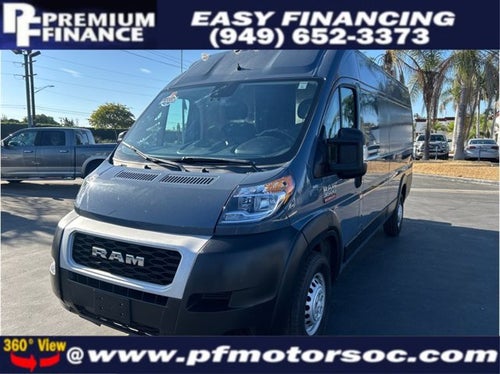 2021 RAM ProMaster Cargo Van 3500 HIGH ROOF EXTENDED CARGO BACK UP CAM 1 OWNER