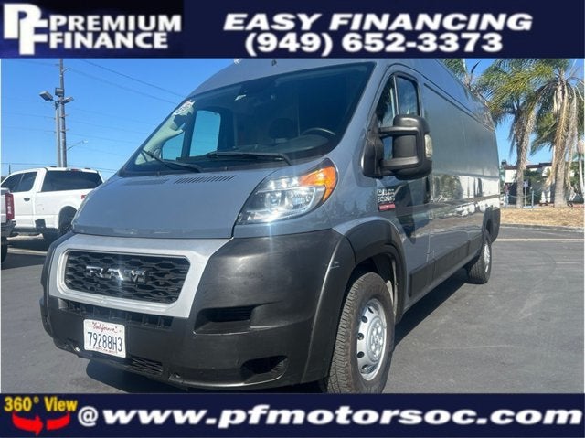 2021 RAM ProMaster Cargo Van 3500 HIGH ROOF EXTENDED CARGO