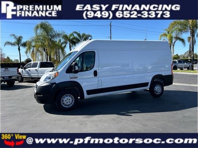 2020 RAM ProMaster Cargo Van 2500 HIGH ROOF CARGO 159" WB BACK UP CAM