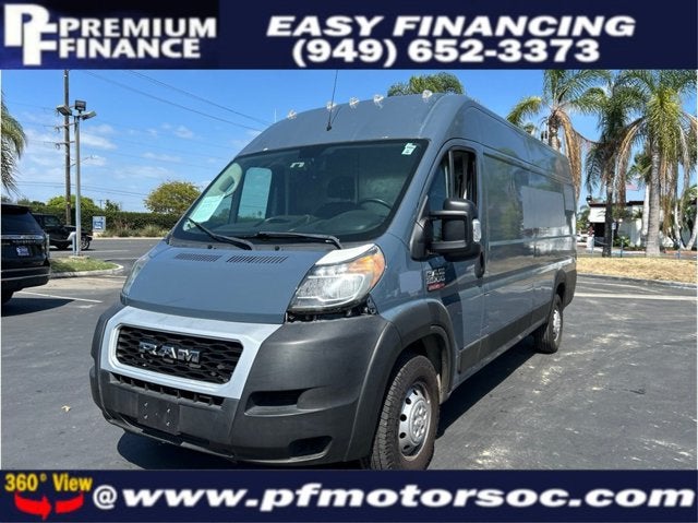 2019 RAM ProMaster Cargo Van 3500 HIGH ROOF EXTENDED CARGO BACK UP CAM