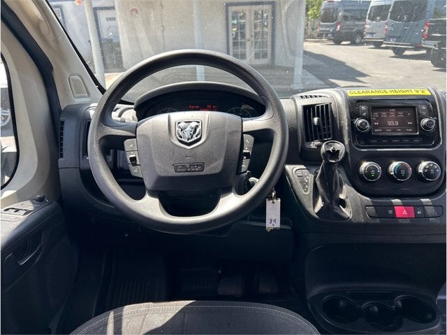 2019 RAM ProMaster Cargo Van 3500 HIGH ROOF EXTENDED CARGO BACK UP CAM