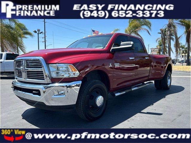 2010 Dodge Ram 3500 BIG HORN SLT DUALLY 4X4 DIESEL CLEAN